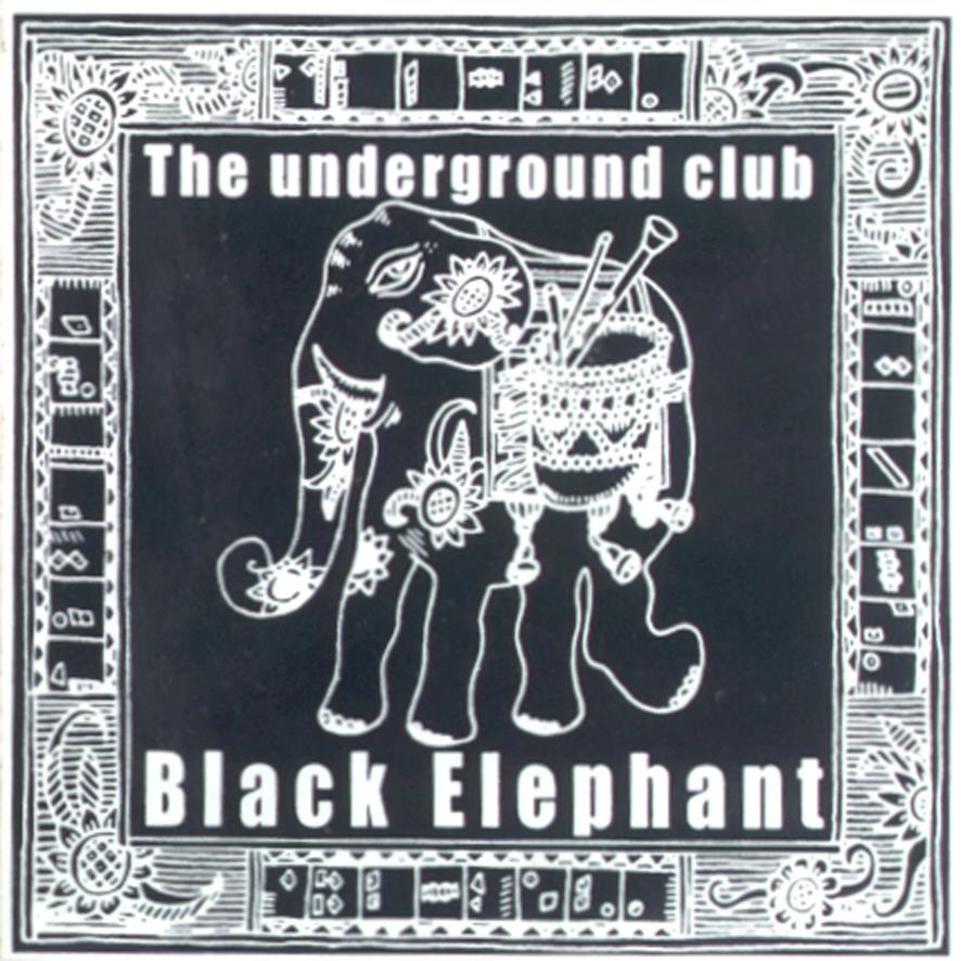 The underground club  Black Elephant